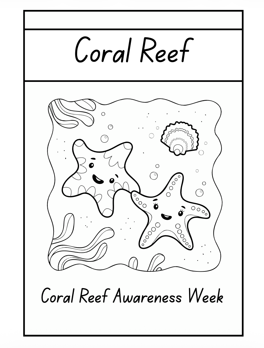 Coral Awareness Week Fine Motor Packet